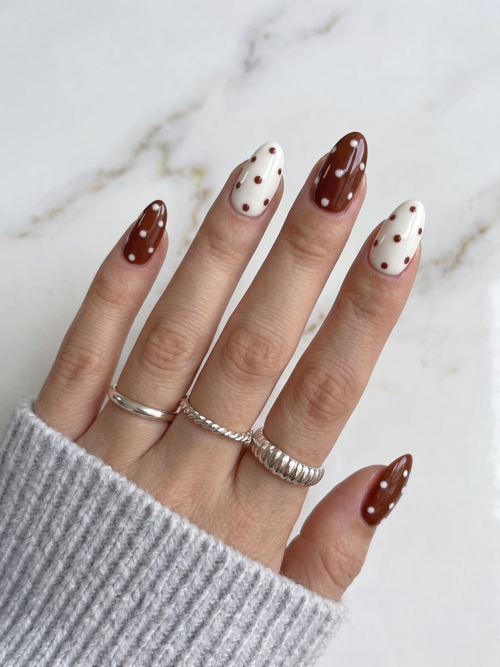 Cherry & Cream Polka