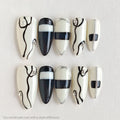 Monochrome Abstract Line & Chrome