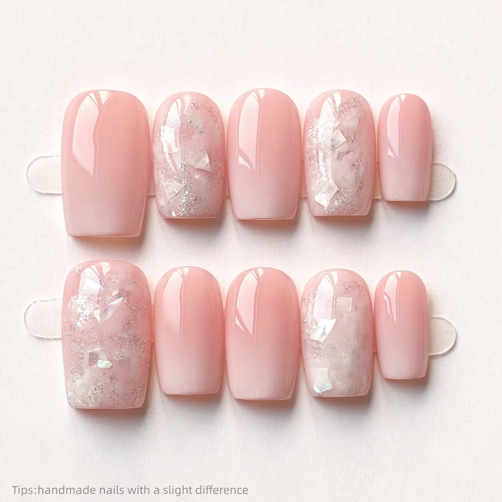 Blush Shell Sparkle
