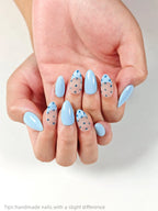 Blue Pastel Dewdrop