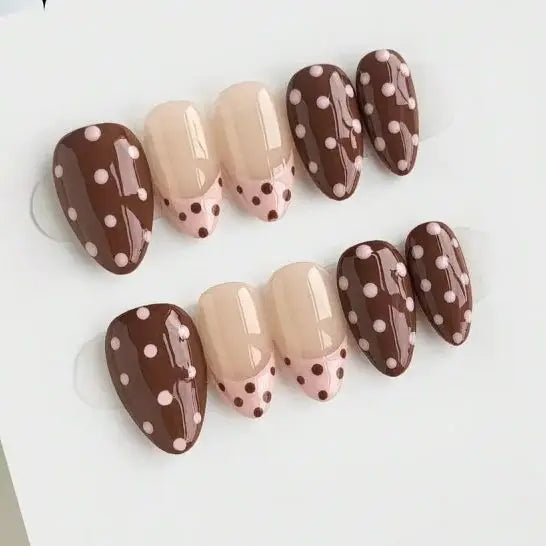 Choco & Pink Polka