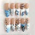 Y2K Blue Animalier & Stars