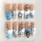 Y2K Blue Animalier & Stars