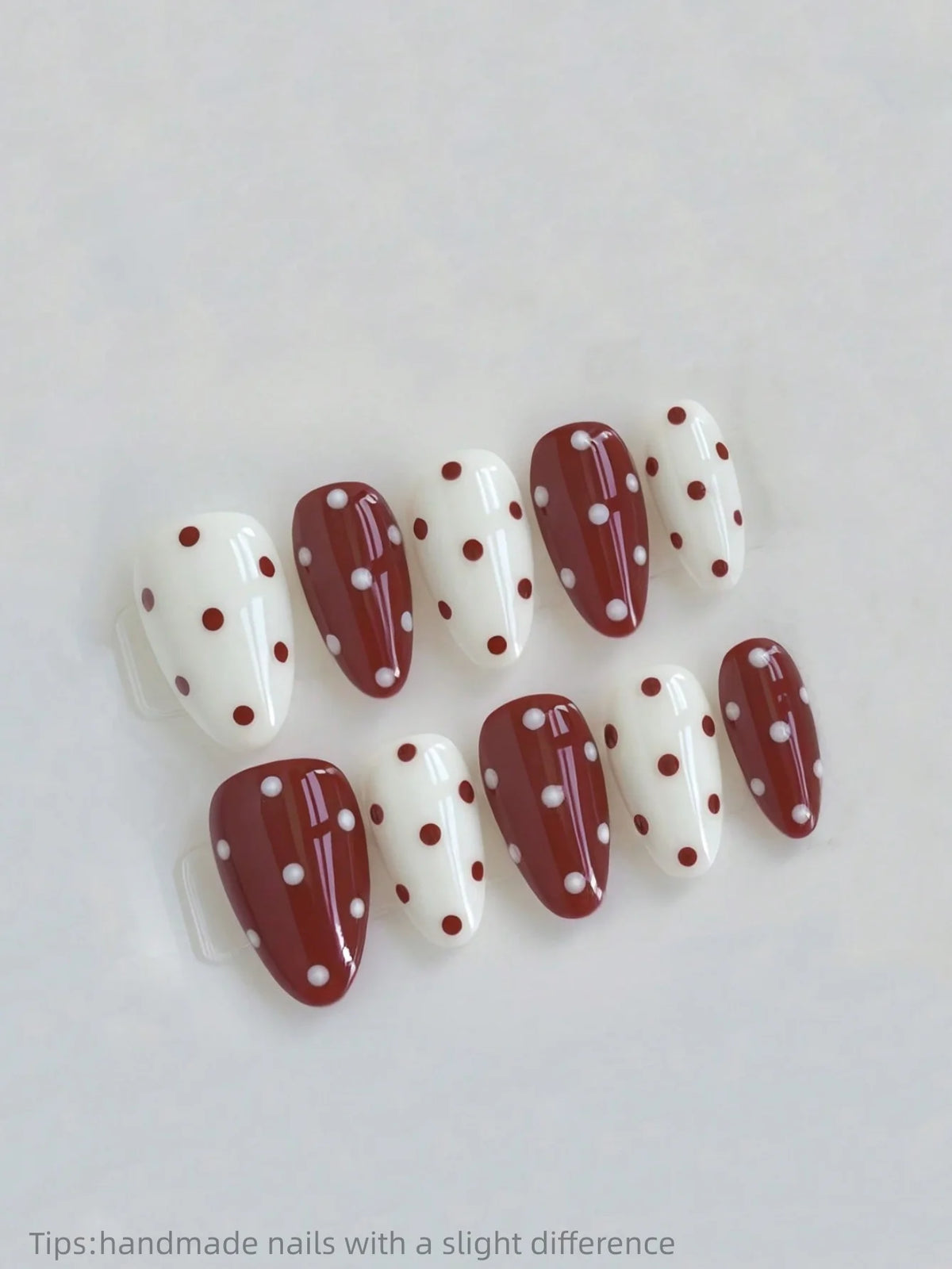 Cherry & Cream Polka