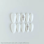 Pure White Cross & Rhinestones