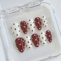 Cherry & Cream Polka