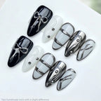 Y2K Cyber Bow & Chrome