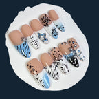 Y2K Blue Animalier & Stars