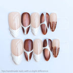 Bronze Cat-Eye & Sculpted Swirls