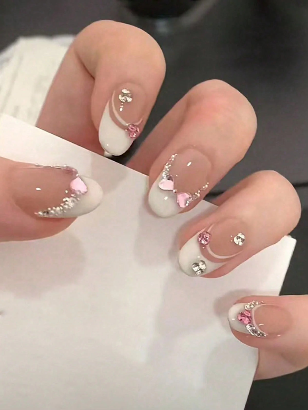 Pink Gemstone French