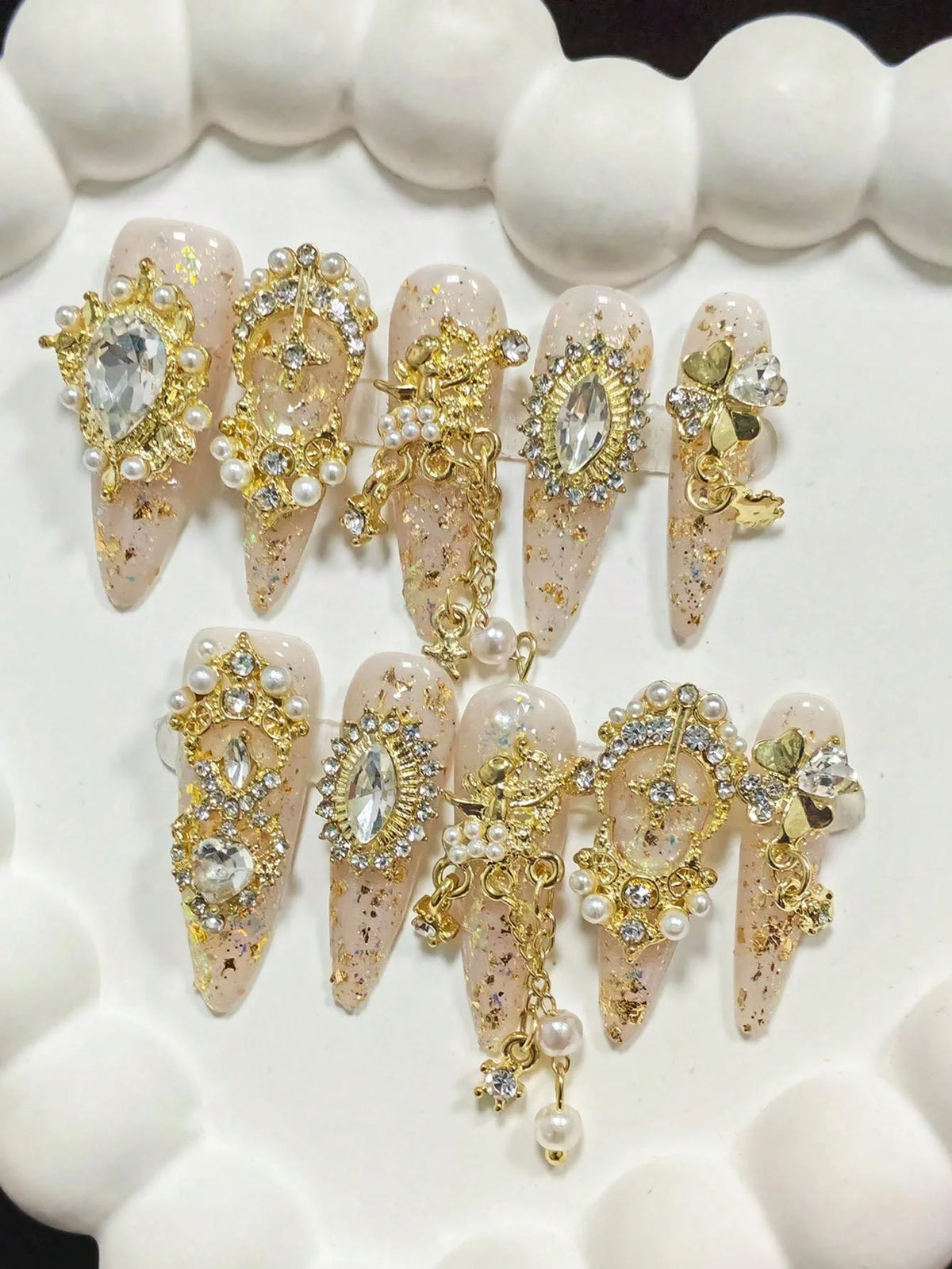Royal Opulence & Gold Charms