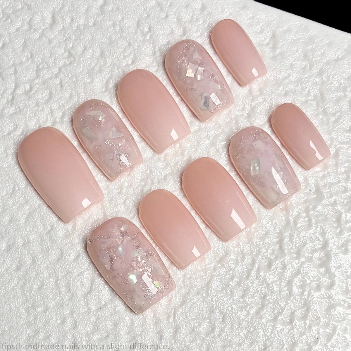 Blush Shell Sparkle