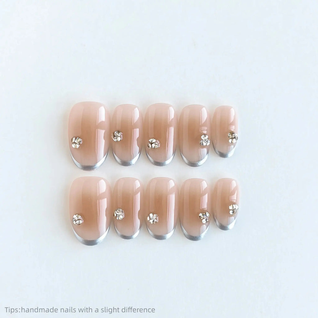 Nude Silver Edge