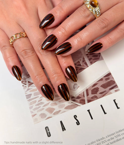 Amber Pinstripe