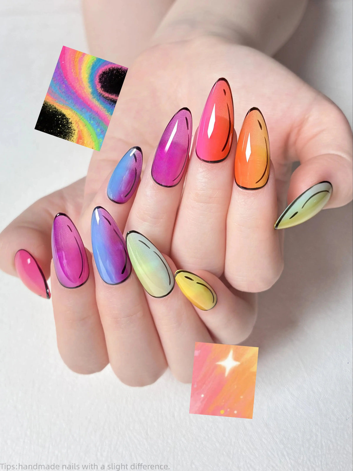 Rainbow Gradient Outline